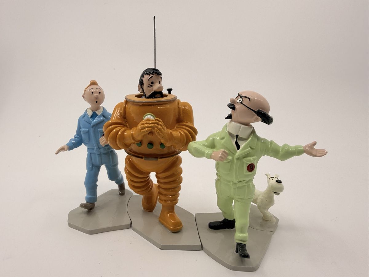 Statuette: Figurine Pixi Tintin Puzzle Objectif Lune – Nuovo e nell'imballaggio originale da Vionnaz venduto da Bachi-Bouzouk1985