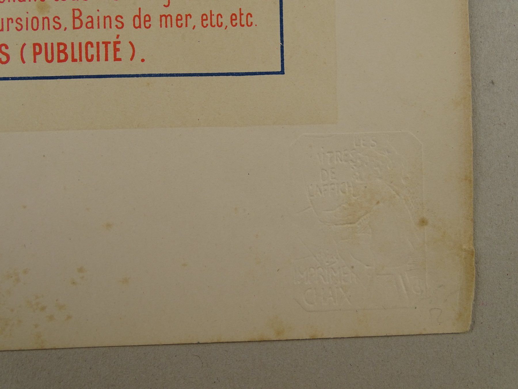 Grafiken & Lithographien: GEORGE MEUNIER ORIGINAL-LITHOGRAPHIE, um 1900. – Gebraucht aus Grüningen von Kartensammler 5