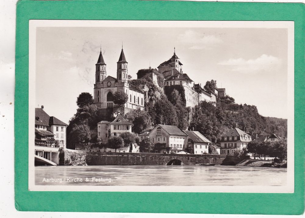 Aarburg Kirche & Festung 1936 | Kaufen auf Ricardo