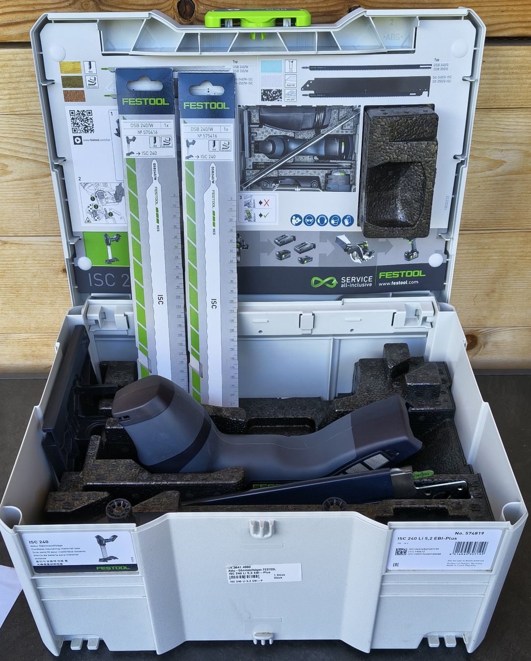 Festool Alle Werkzeuge: Festool ISC 240 EB-Basic Akku Dämmstoffsäge – Neu (gemäss Beschreibung) aus Lenk im Simmental von Ramto0 3