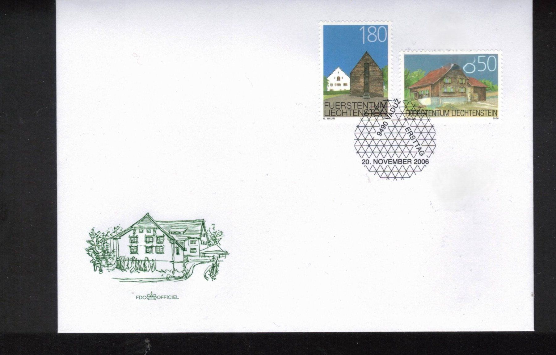 Tutti i francobolli: 2006 FDC Alte Bauten  aus ABO – Usato da Rheinau venduto da loxis