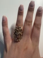 Wunderschöner Vintage Ring, filigran gearbeitet, Grösse ca54
