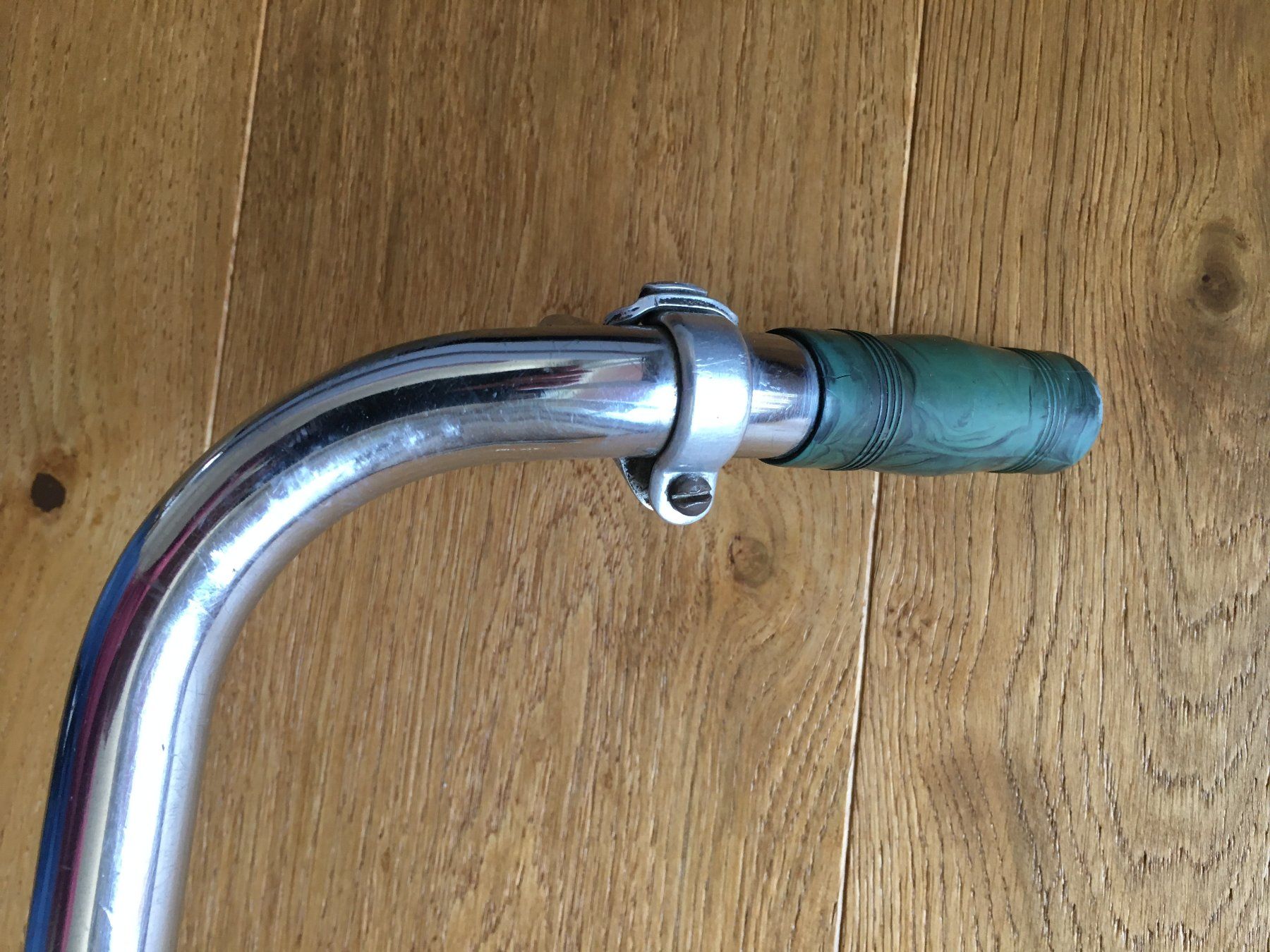 Ersatzteile: Vintage Lenker mit Vorbau und Griffen – Gebraucht aus Obermumpf von  3