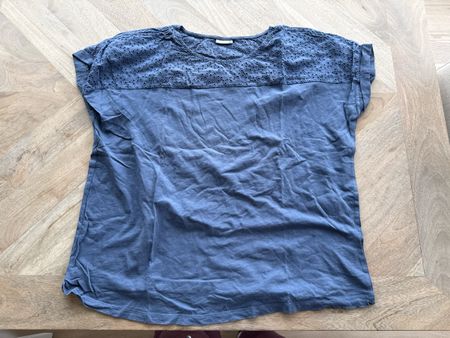 T-Shirt blau, Gr. XL
