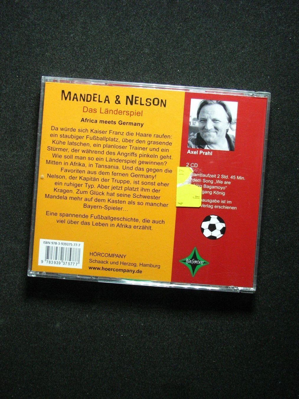 CD: 2 CD  H. Schulz Mandela & Nelson – Usato da Reitnau venduto da Zaomir 1