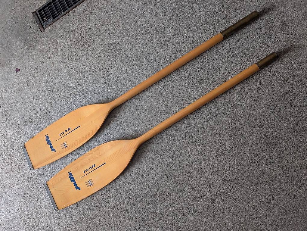 Bateaux pneumatiques & canoës: Holzpaddel – D'occasion à Sachseln par Waschbaer84