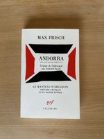 Max Frisch Andorra Théâtre Gallimard