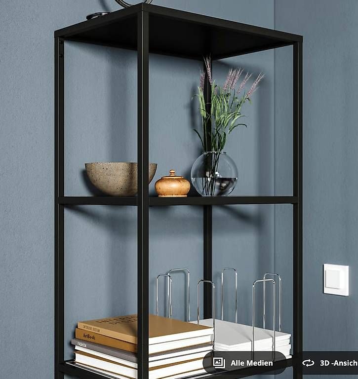 Ikea Scaffali: Regal Glas und Metall – Usato da Langenthal venduto da lauras00 3