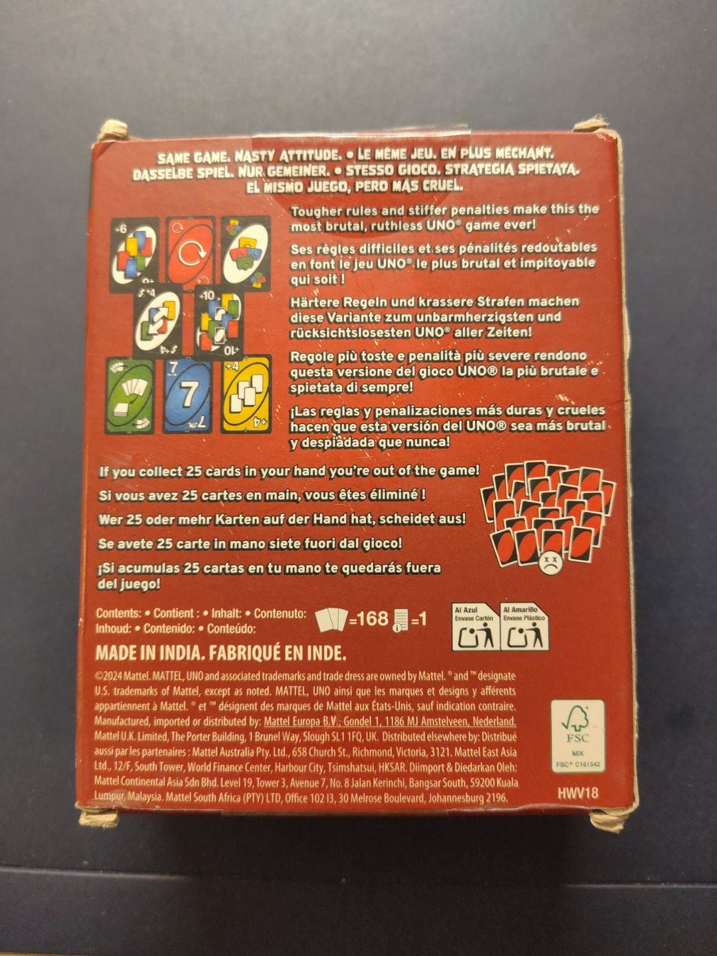 Mattel Giochi: UNO Show em NO MERCY – Nuovo (secondo la descrizione) da Gutenswil venduto da N1ck_Name 1