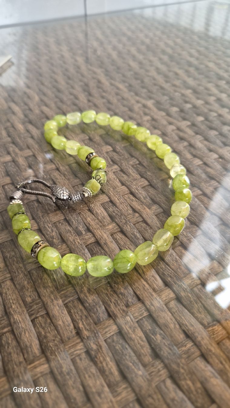 Colliers: Halskette. Choker. Peridot  – Neuf avec emballage d'origine à Oberglatt ZH par nat_c6k7 3