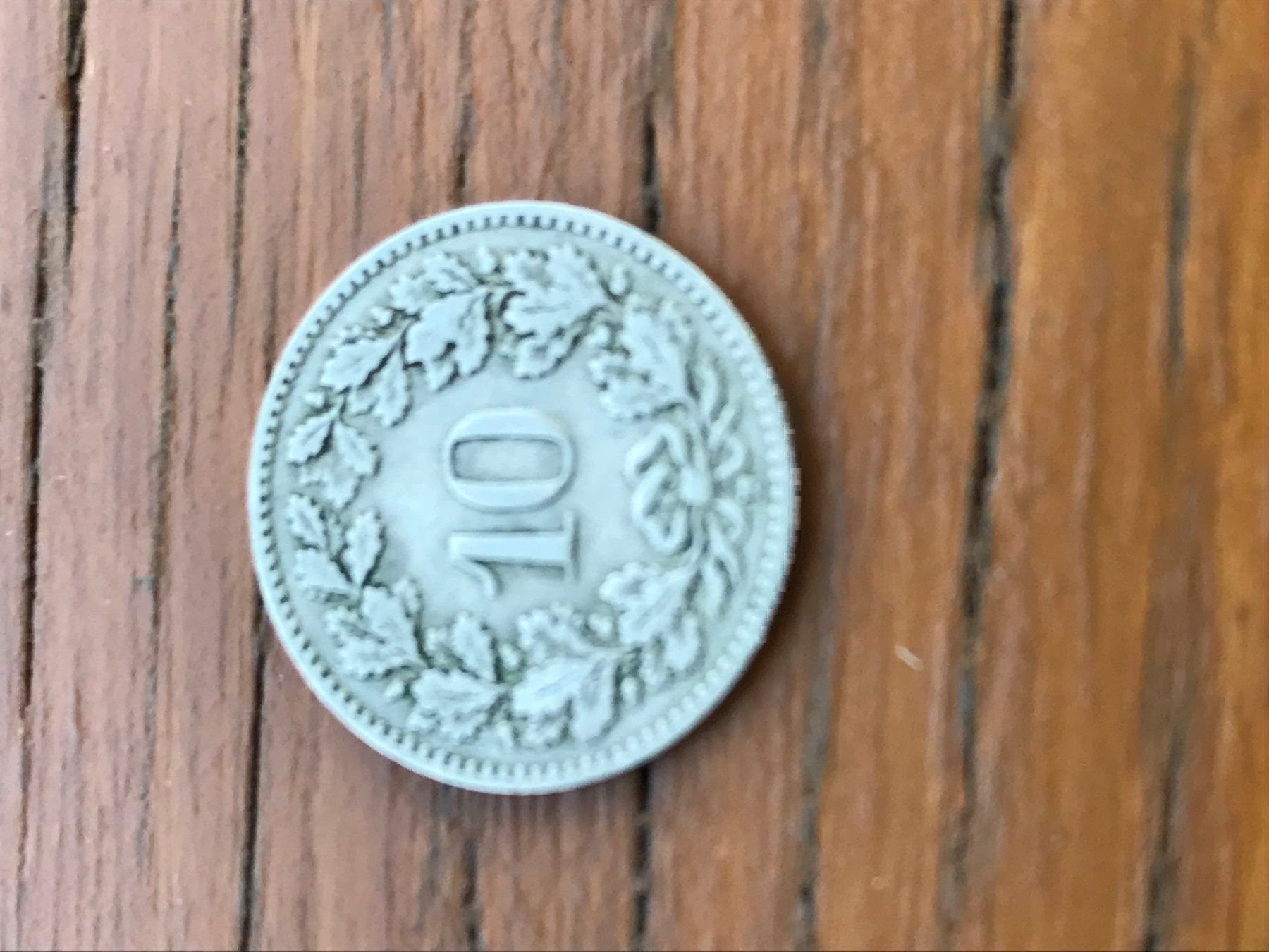 Tutti le monete: 10Rp 1914 – Usato da Riehen venduto da hansi999 1