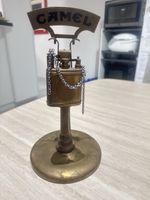 Tischfeuerzeug Camel Messing Vintage funktionsfähig