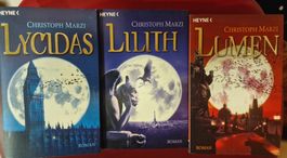 Roman Trilogie Lycidas Lilith Lumen Christoph Marzi 3 Bände