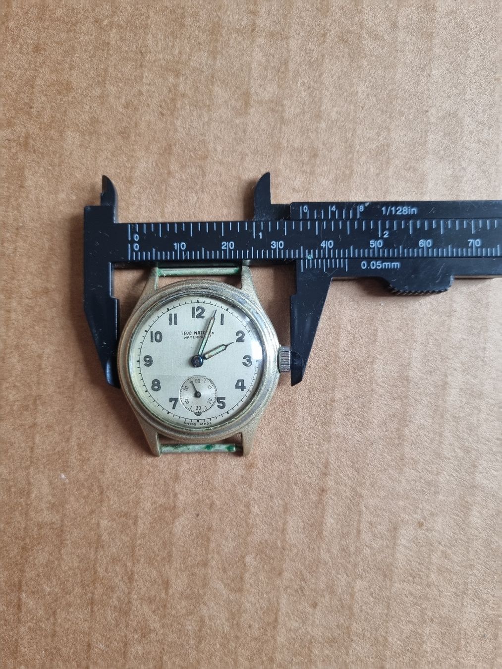 Orologi: Tevo Watch Co Uhr WW2 Zeit  – Usato da Schaffhausen venduto da Leveron13 4