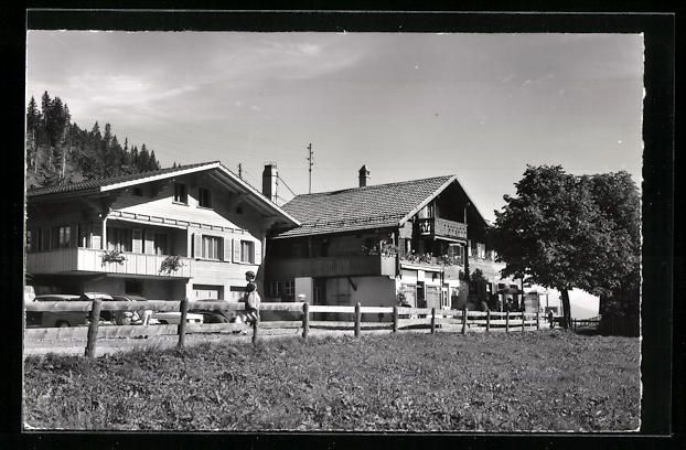 Cartoline postali: AK Adelboden, Chalet Schönbühl – Usato da Berlin venduto da bartko-reher