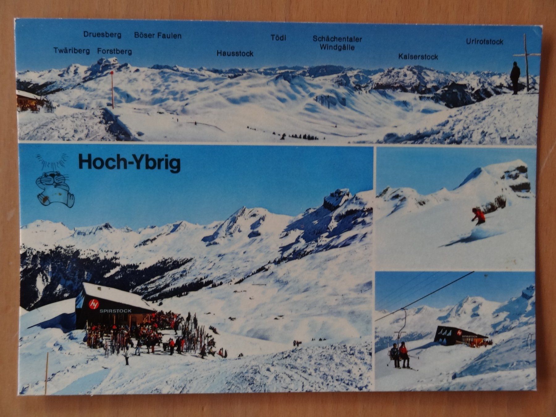 Cartoline postali: Hoch-Ybrig - SZ - 1983 – Usato da St Léonard venduto da Riglin