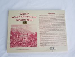 Vintage Spiel "Glarner Industrie-Handels-und Gewerbe-Spiel"