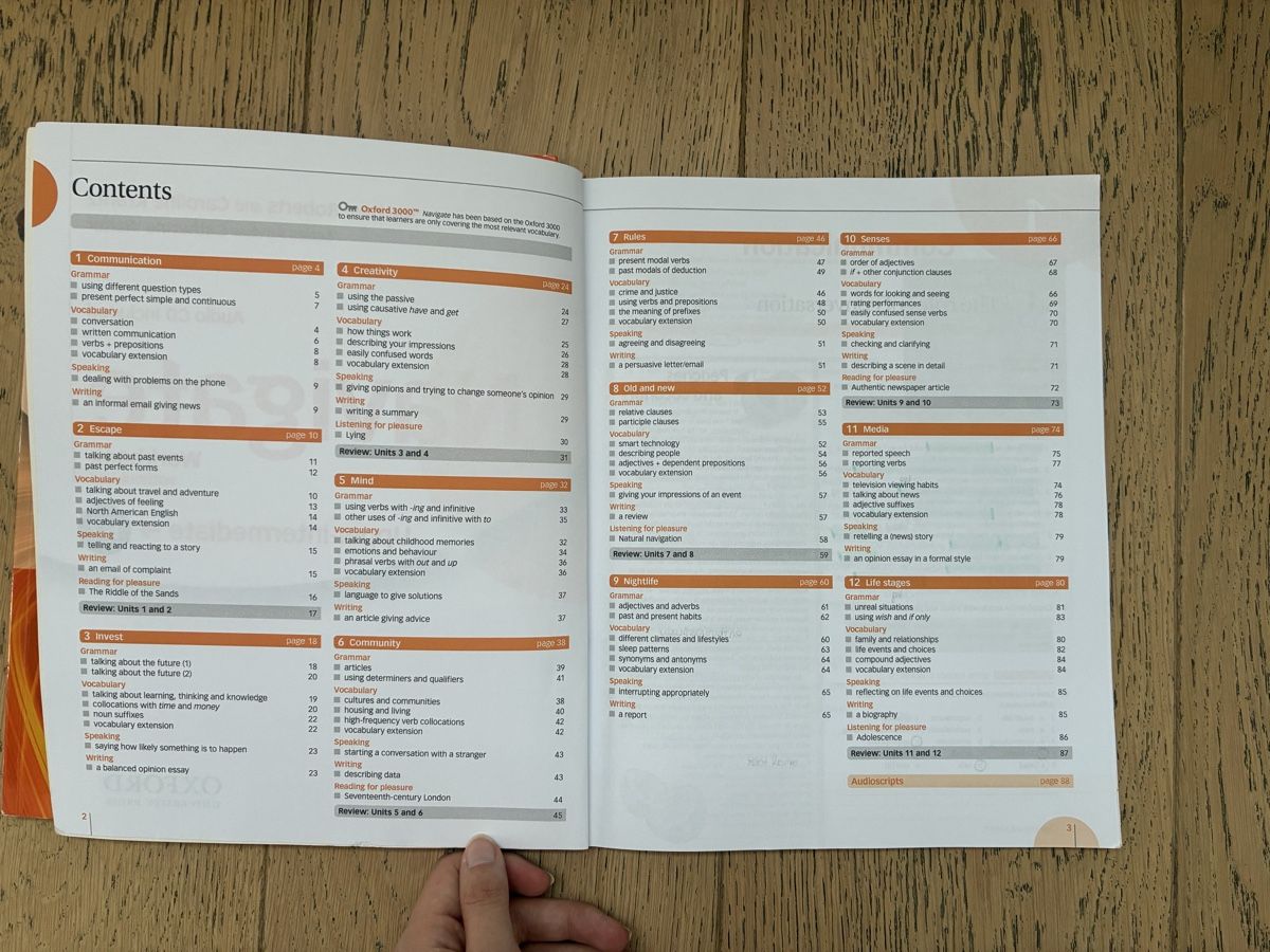 Livres: Cahiers anglais Navigate – D'occasion à Bulle par ste_t2ng 1