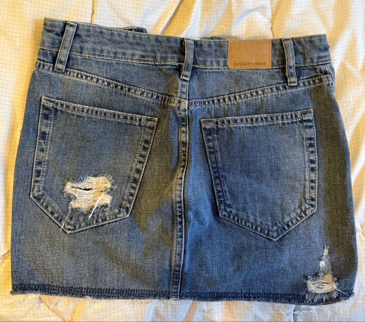 Superdry Gonne: Minigonna di jeans Superdry – Nuovo (secondo la descrizione) da Bioggio venduto da M.M.O 2