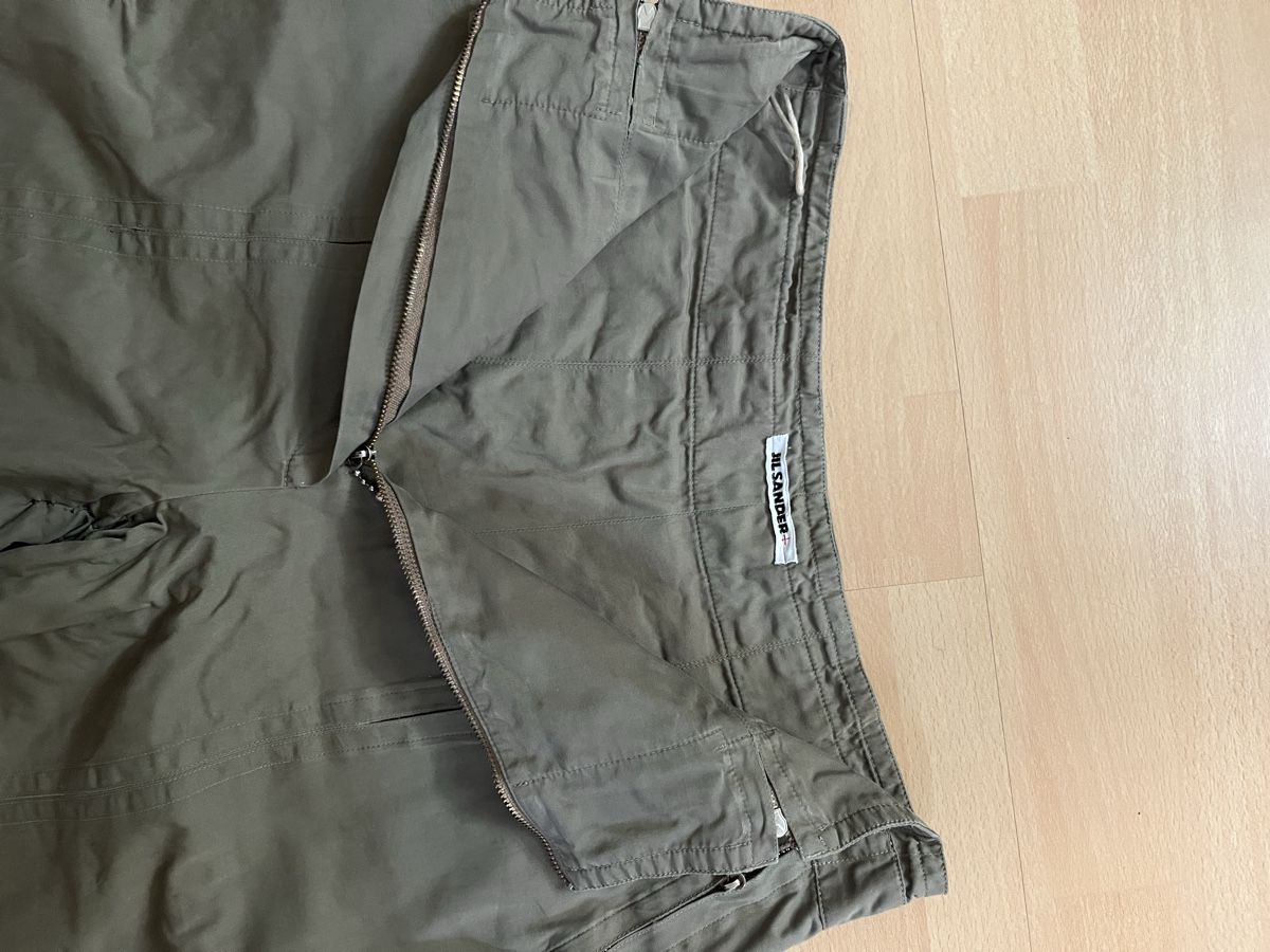 Jil Sander Pantaloni: Jil Sander Cargo Hose Damen Grösse 40 Khaki  – Usato da Zürich venduto da Milepe15