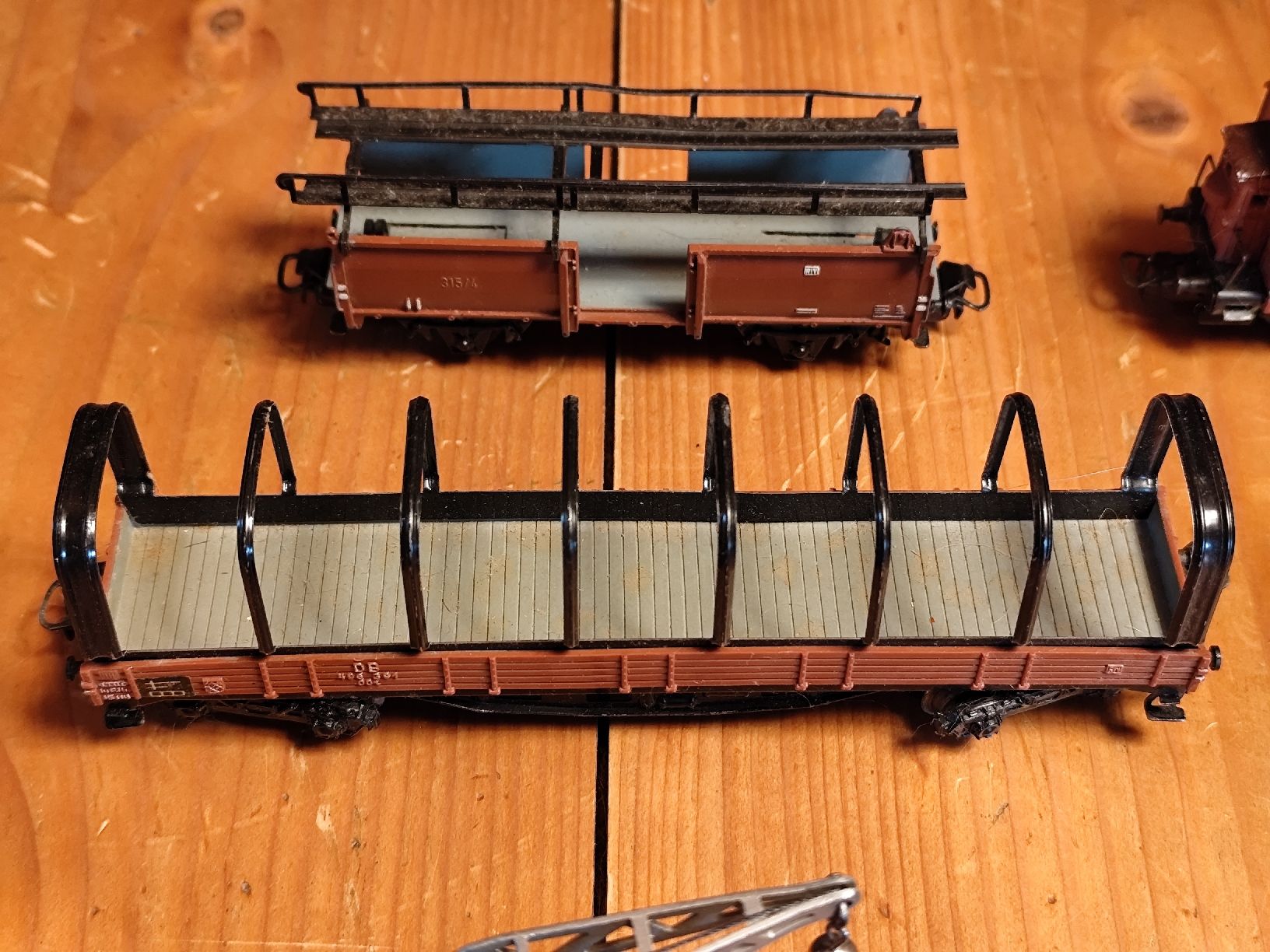 Märklin Modellini di ferrovie: Märklin HO diverse Güterwagen – Usato da Grüningen venduto da stellagolightly 3