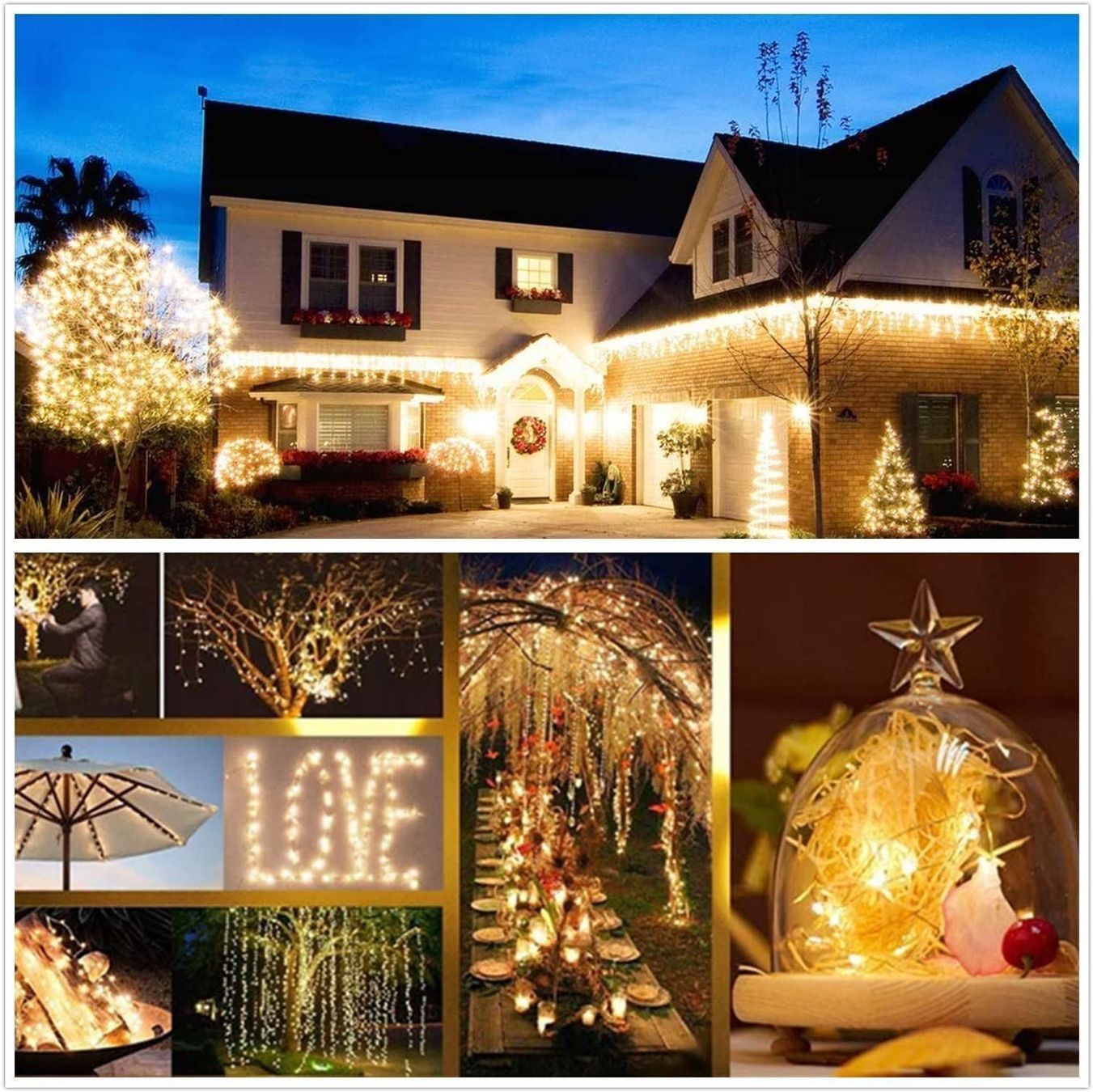 Ghirlande e barre luminose: 30m LED Solar Lichterkette - Outdoor – Nuovo e nell'imballaggio originale da Eglisau venduto da SubSonicx 4