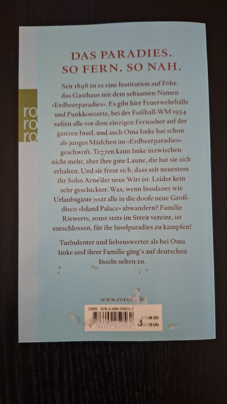 Bücher: Roman • Omas Erdbeerparadies • Janne Mommsen – Gebraucht aus Ottenbach von Rasenmaeeher 1