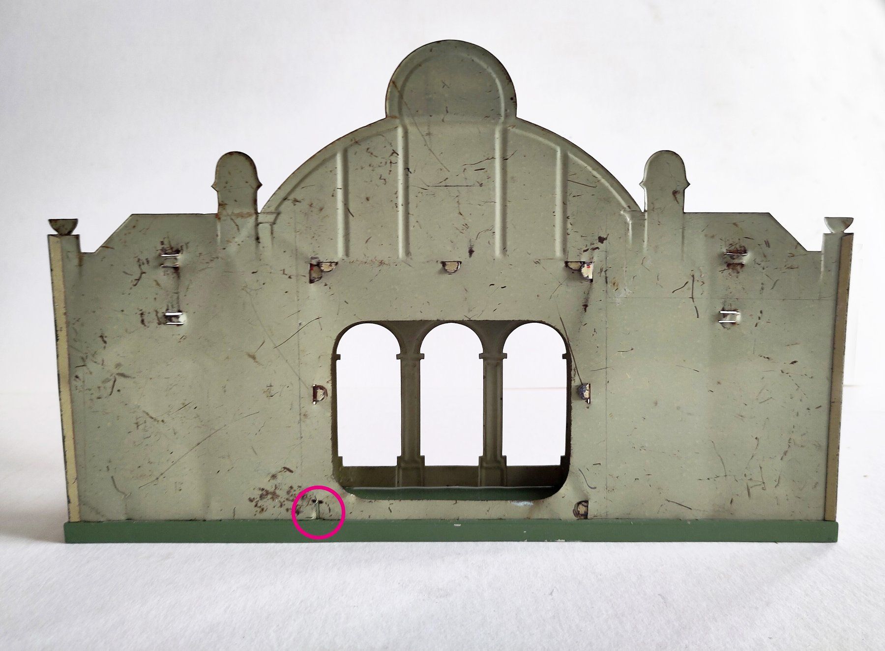 Bing Modellini di ferrovie: Bing-Bahnhof 13184, 1909-1923 – Usato da Basel venduto da Pipoff 5