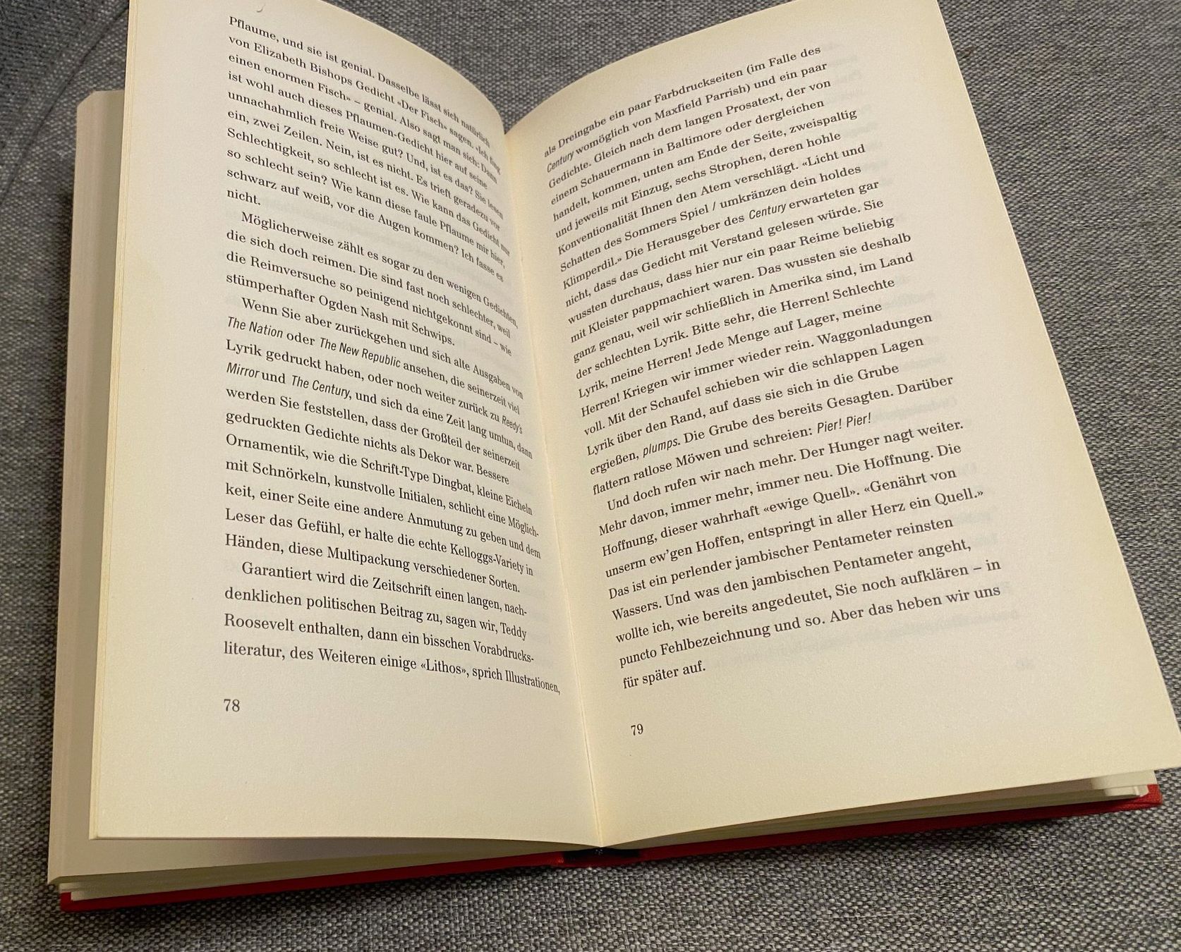 Bücher: Der Anthologist - Roman von Nicholson Bakere – Gebraucht aus Urtenen-Schönbühl von weltenschmid 2