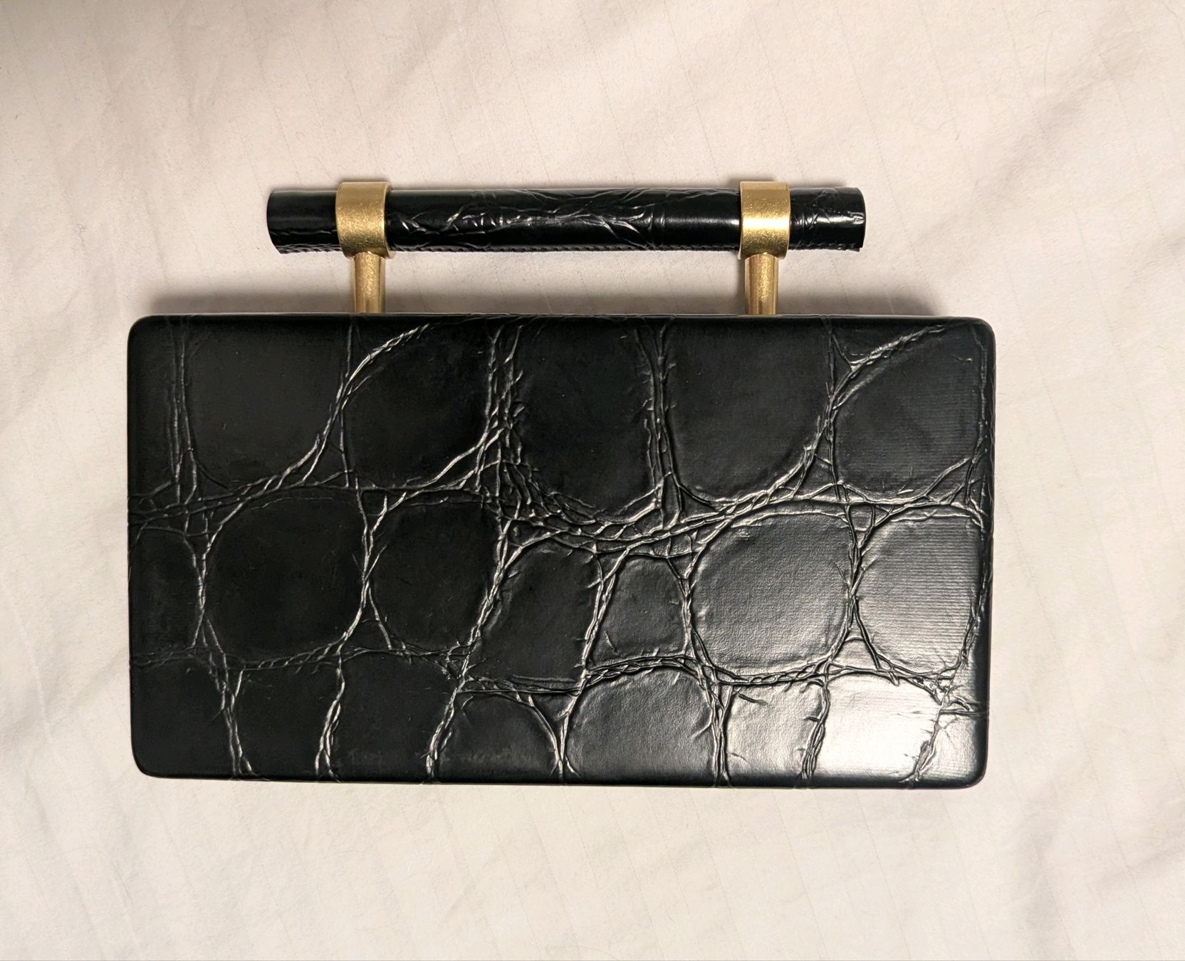 Zara Borse da donna: Zara clutch croco  – Nuovo (secondo la descrizione) da Zürich venduto da vik_r9fn 1