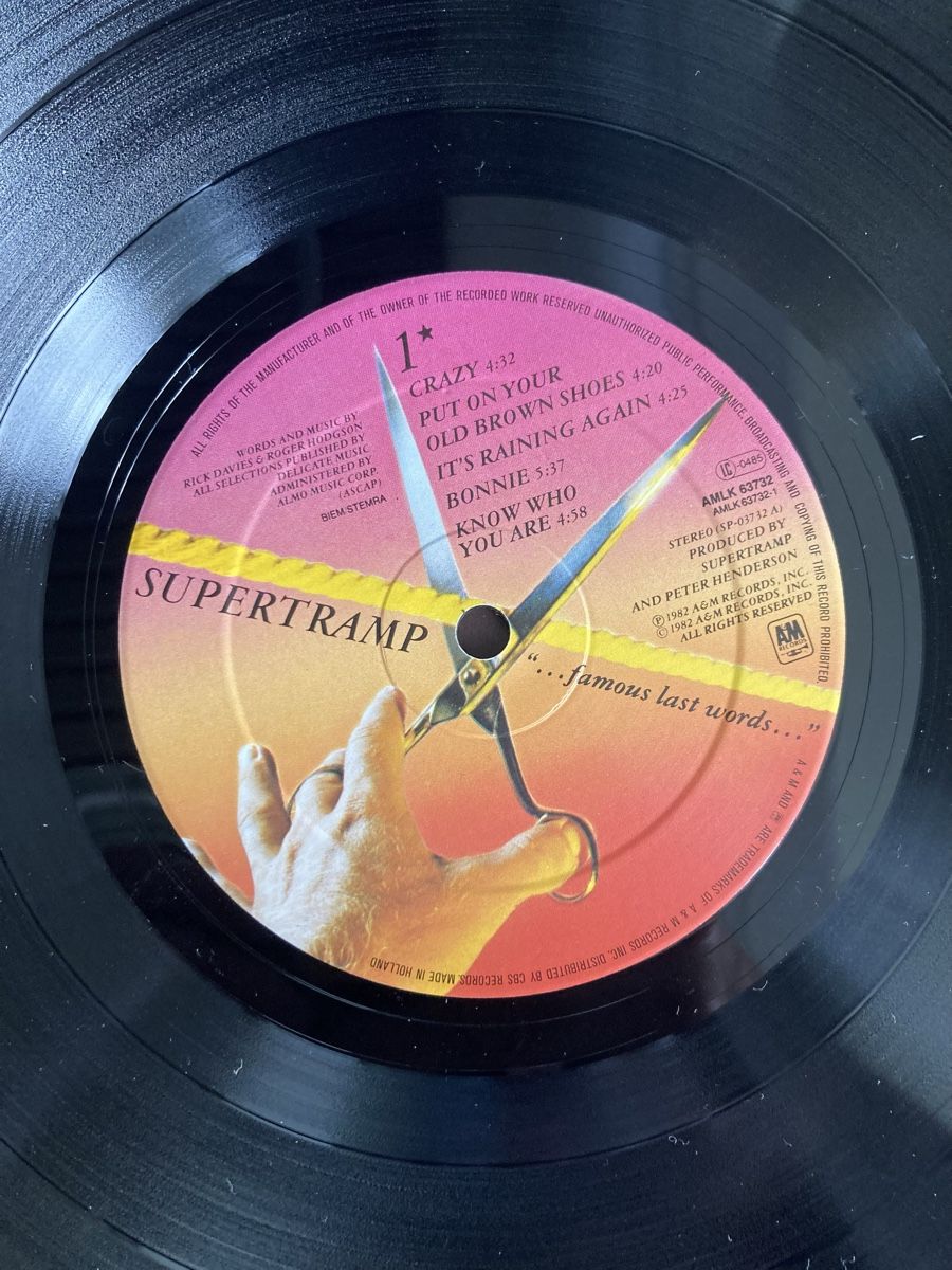 Schallplatten: Supertramp - famous last words – Gebraucht aus Zwingen von  4