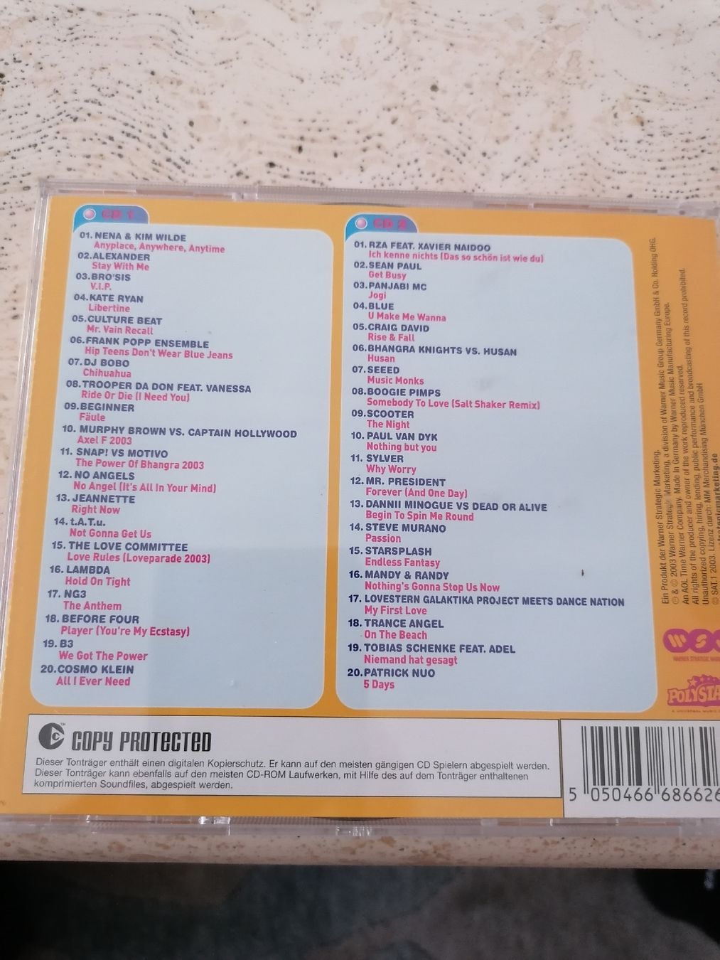 CD: Mega Hits 2003 - Die Zweite - Summer Hits Collection CD – Usato da Pfäffikon ZH venduto da xxmopsxx 1