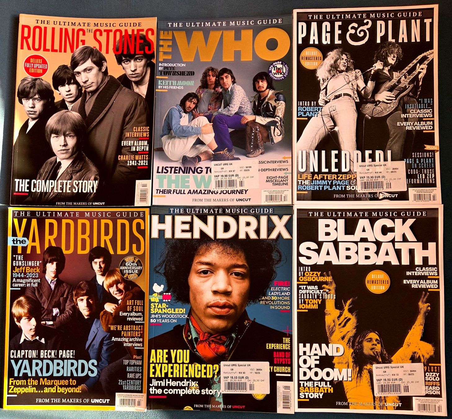 Riviste & Magazine: Uncut - The Ultimate Music Guide - 6 Issues – Nuovo (secondo la descrizione) da Reinach BL venduto da solidsenders