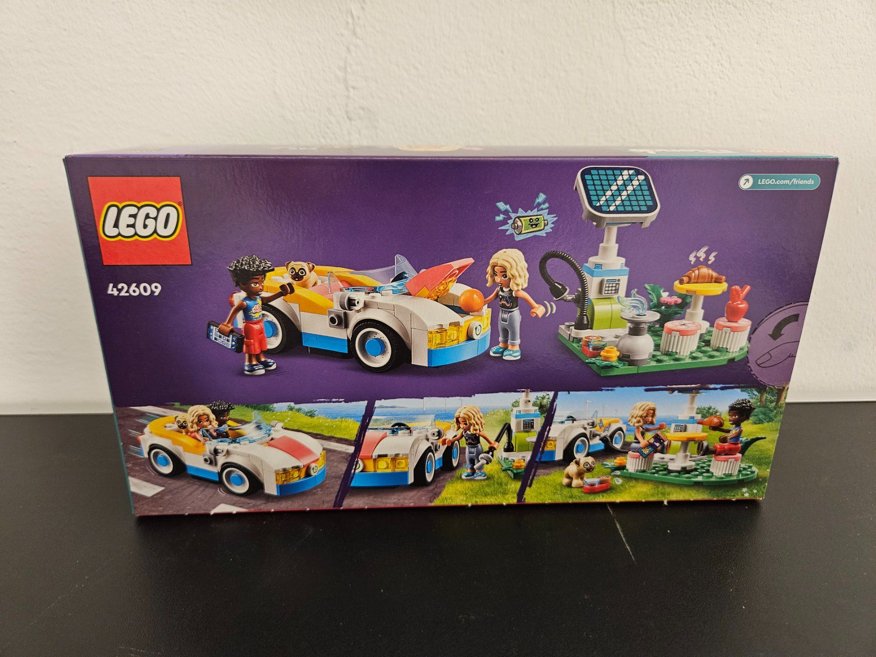 Lego Kit di costruzioni: Neu - Lego Friends - 42609 - E-Auto mit Ladestation – Nuovo e nell'imballaggio originale da Dagmersellen venduto da Jarsetz_Restposten 1