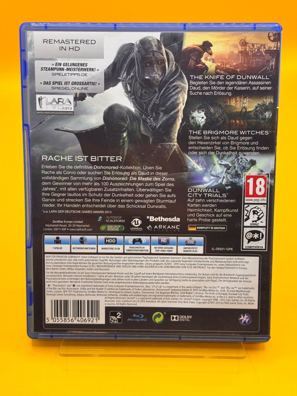 Sony Giochi: Dishonored: Definitive Edition - PS4 - Action Game – Usato da Oberwil b. Zug venduto da silver2024 1