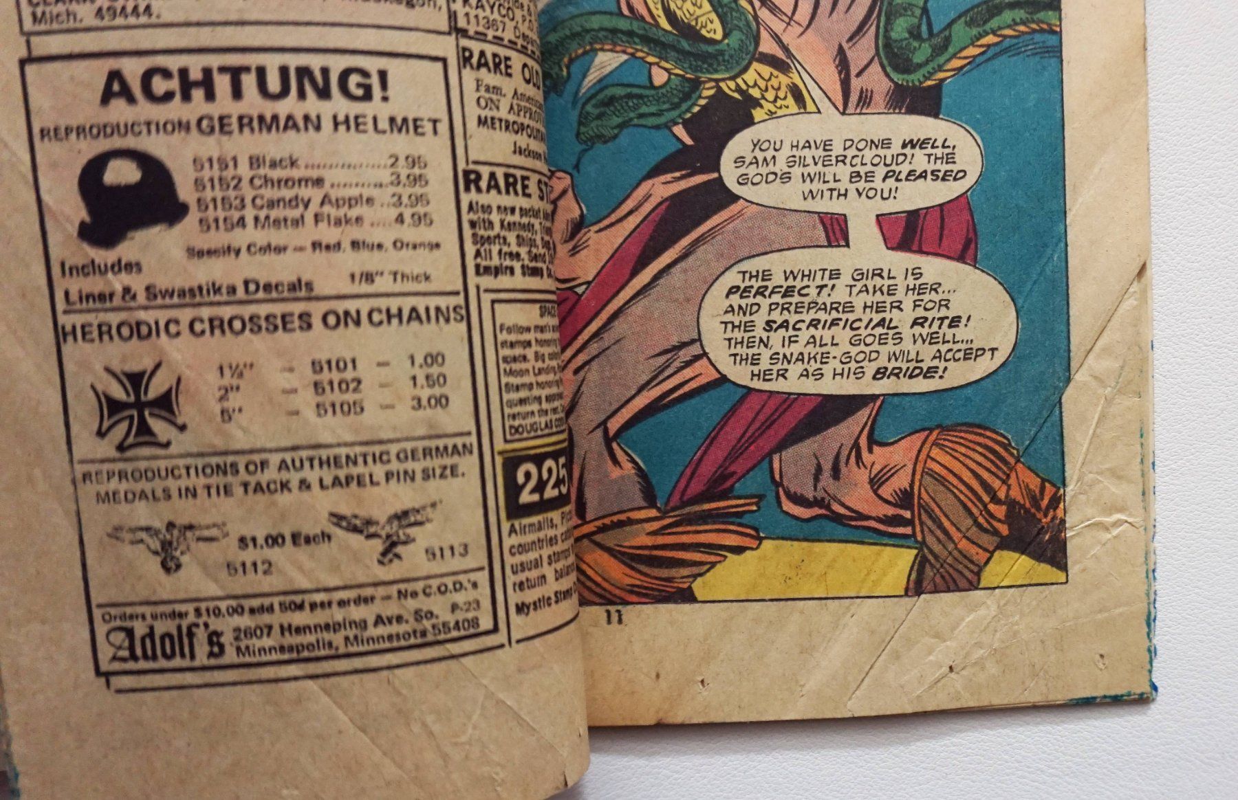 Fumetti: MARVEL SPOTLIGHT#9 COVER BY MIKE PLOOG MARVEL 1973 – Usato da Lugano venduto da YouWantUS 2