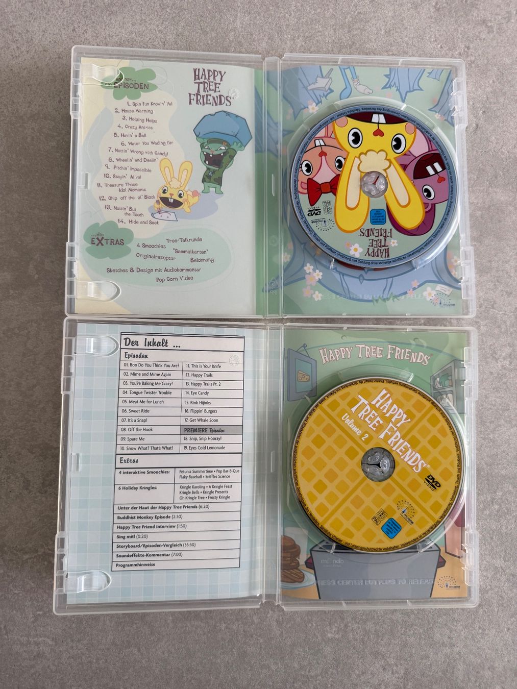 Tutti i DVDs: Happy Tree Friends - Sammler Edition – Usato da Arlesheim venduto da shopalittle 2