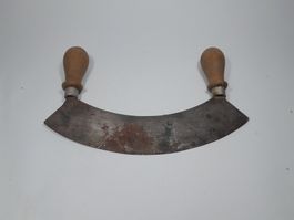 Antikes vintage Wiegemesser / Petersilienmesser - gemarkt