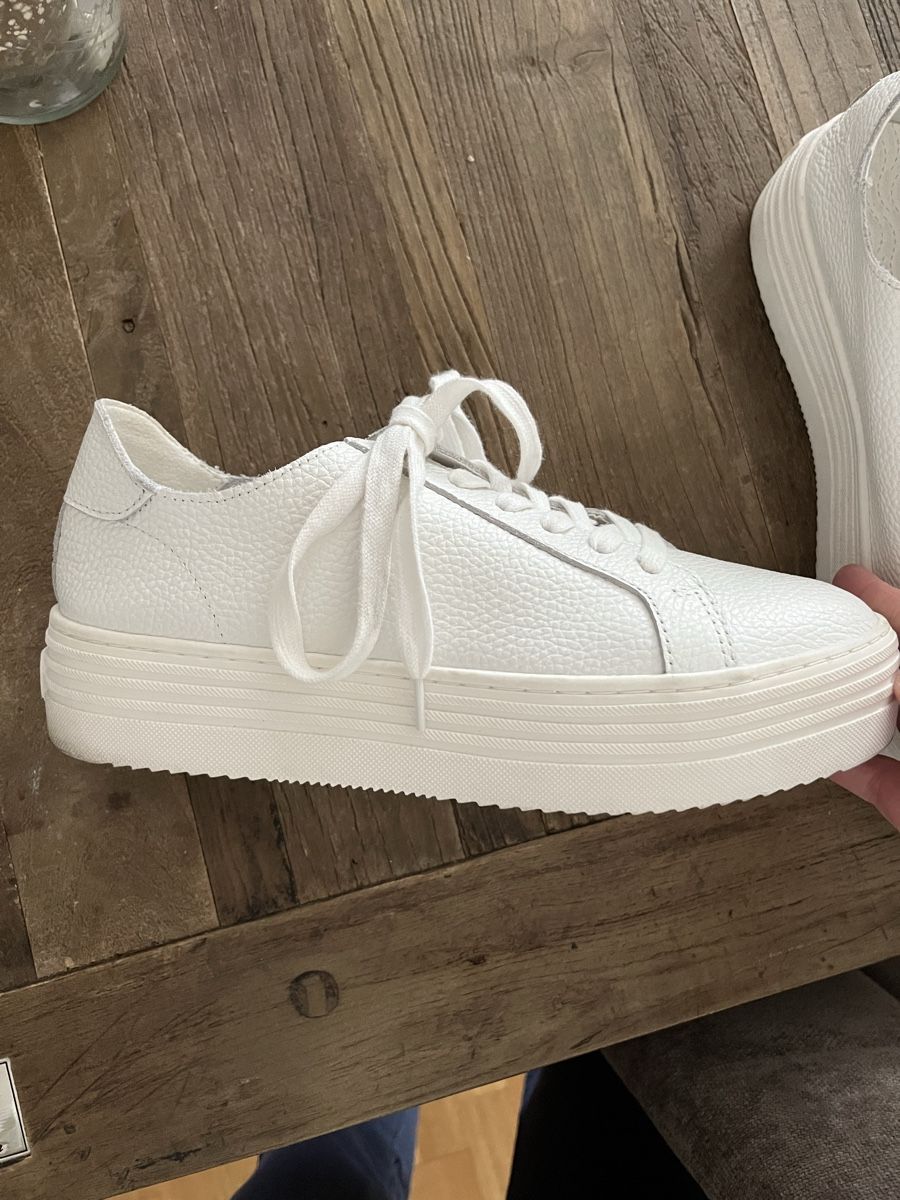 Scarpe da donna: Weisser Sommer-Sneaker, Gr. 39 – Nuovo (secondo la descrizione) da Horgen venduto da lau_mb8n 1
