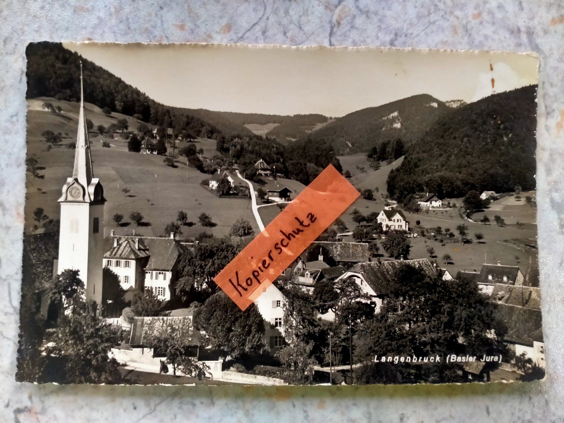 Ansichtskarten: AK Langenbruck Basler Jura – Gebraucht aus Küssnacht am Rigi von cartolina-1