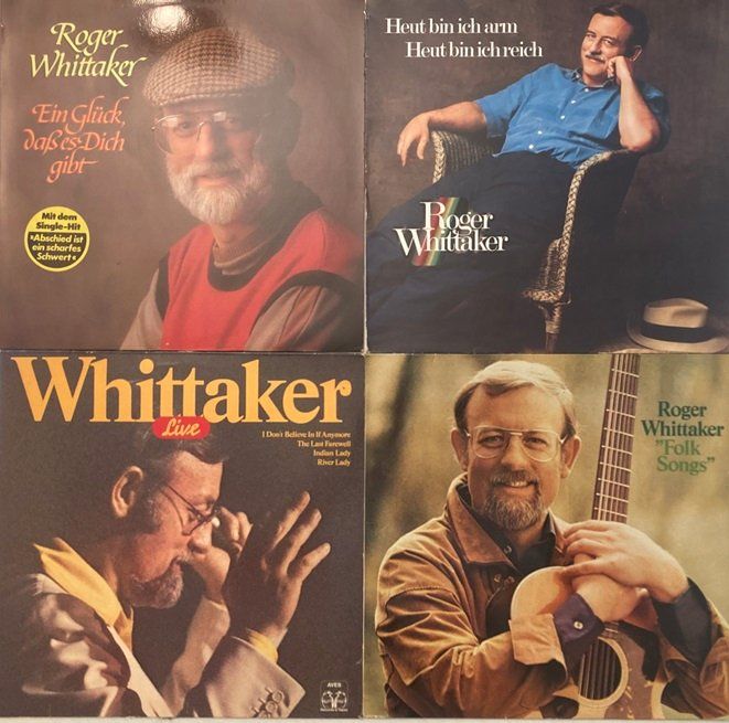 Dischi in vinile: 4x LPs Roger Whittaker – Usato da Grüningen venduto da azulmarron
