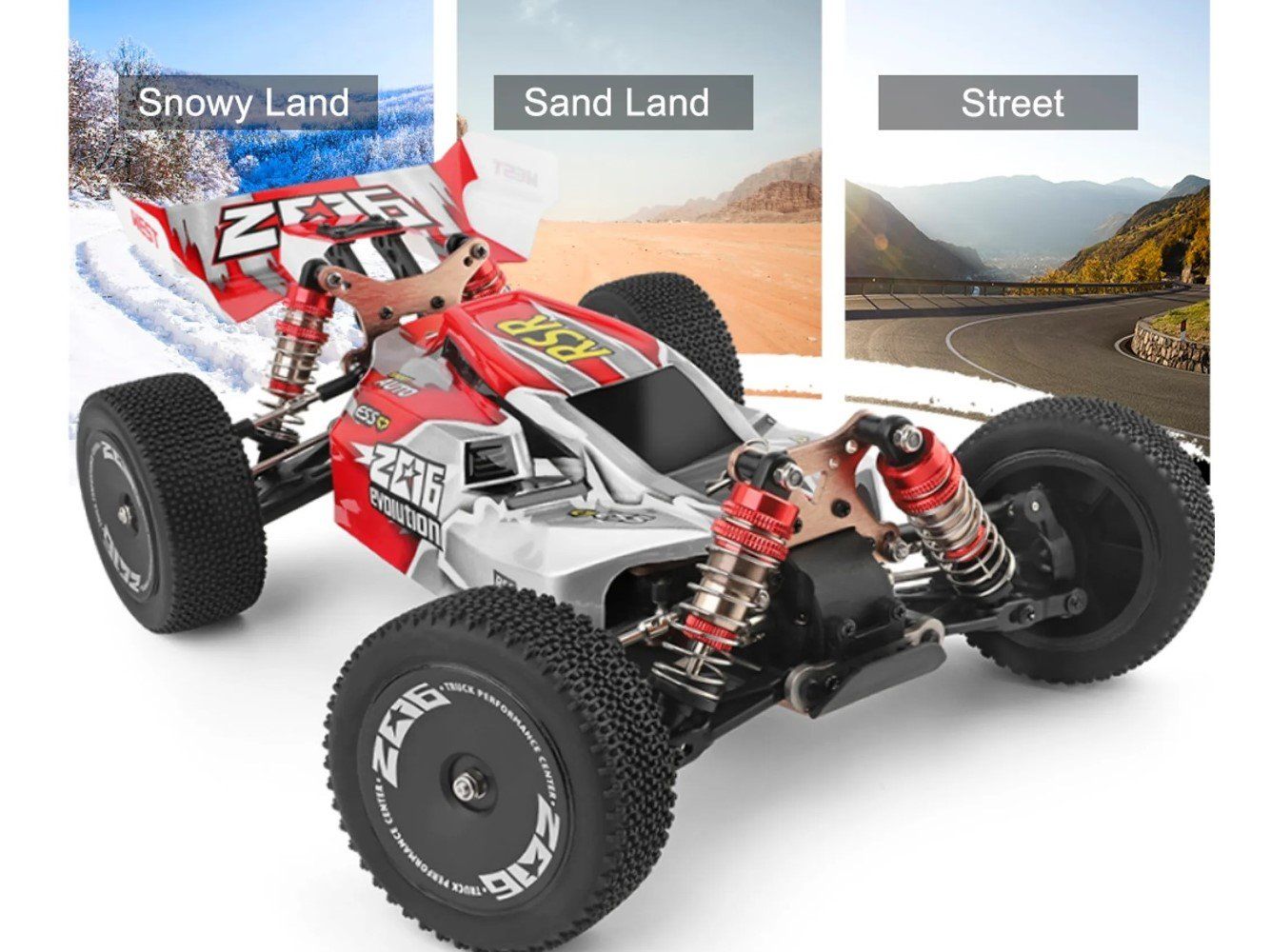 RC Modellbau: RC Buggy Evolution 4WD RC-Car - RTR-Set 2.4Gh - 1:14 – Neu und originalverpackt aus Entlebuch von Hebu 4