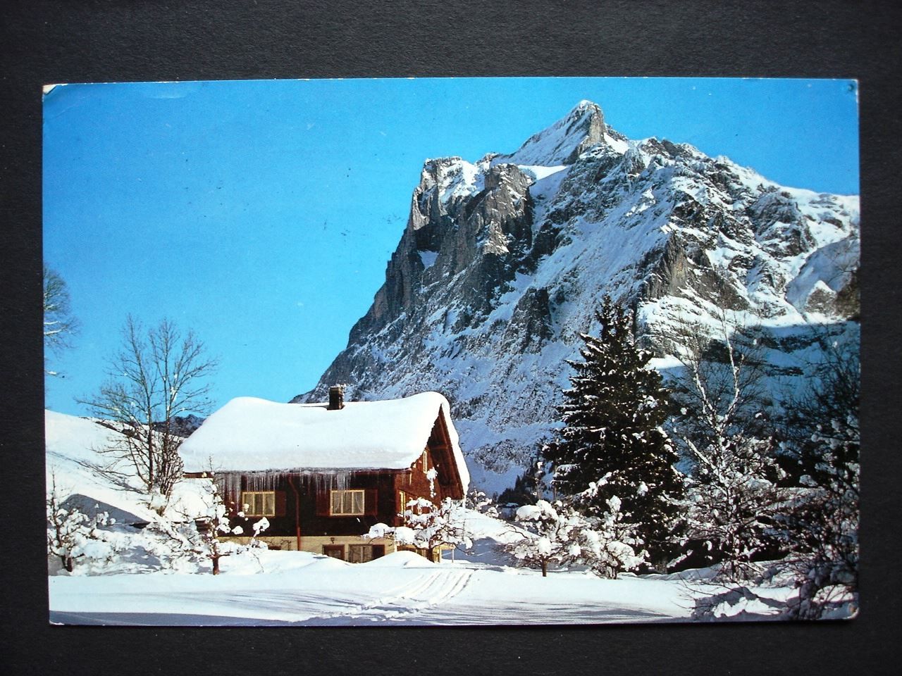Ansichtskarten: GRINDELWALD Wetterhorn – Gebraucht aus Jona von philajona