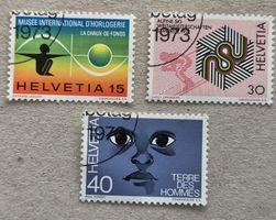 Schweiz 1973 – Werbemarken II – Z 545–547 – ET
