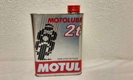 Motul Motolube 2T Öl Kanister 2 Liter Vintage Motorrad