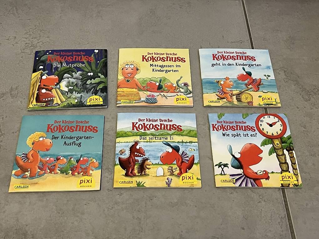 Libri: 6 Drache Konosnuss Pixi-Büechli – Nuovo (secondo la descrizione) da Thun venduto da Dak5