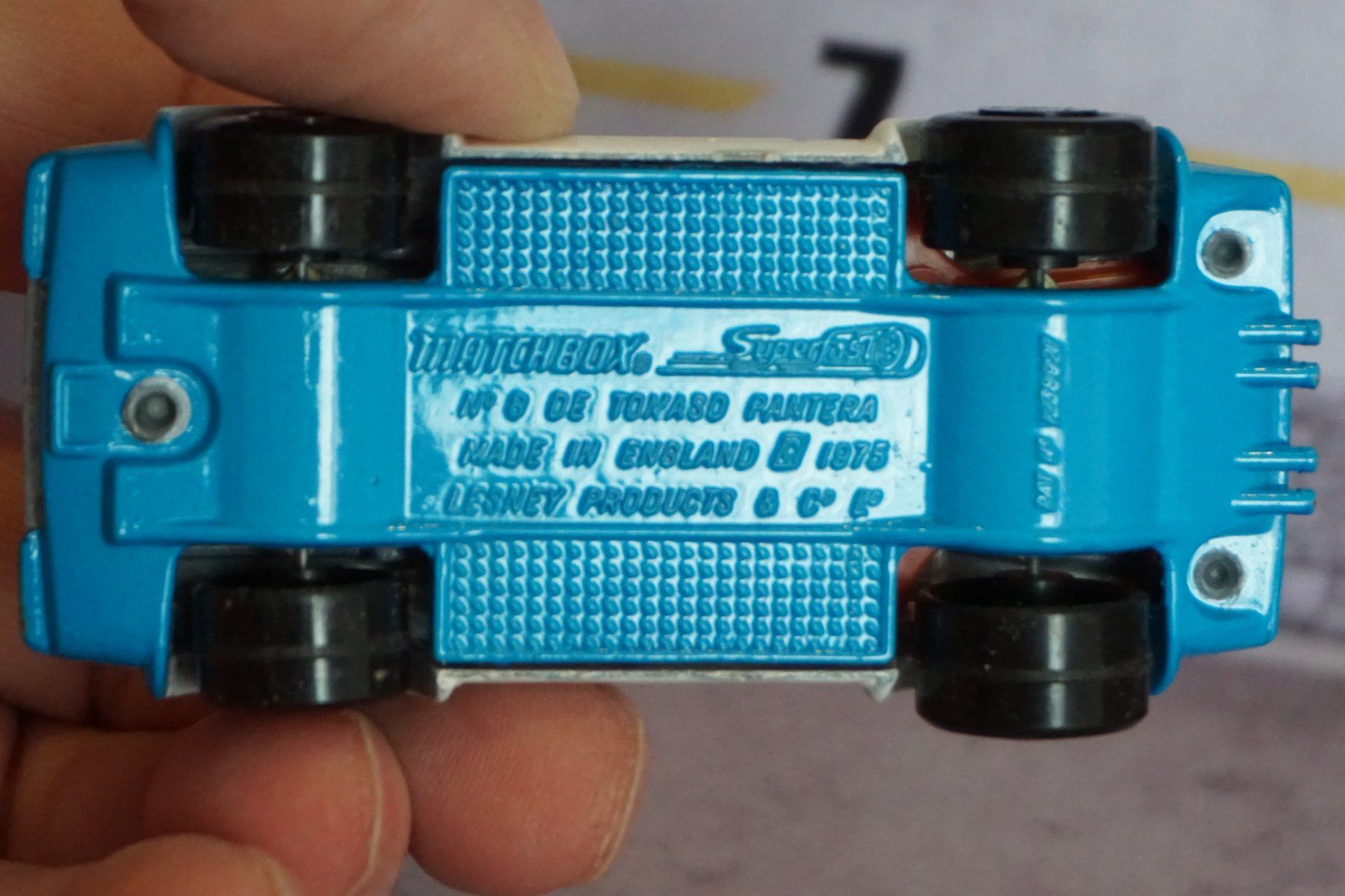 Matchbox Modellini d'auto: Matchbox De Tomaso Pantera ALT TOP !!!!!!!!!!!!!!!!!!!!!! – Usato da Reiden venduto da Doppeldecker69 5