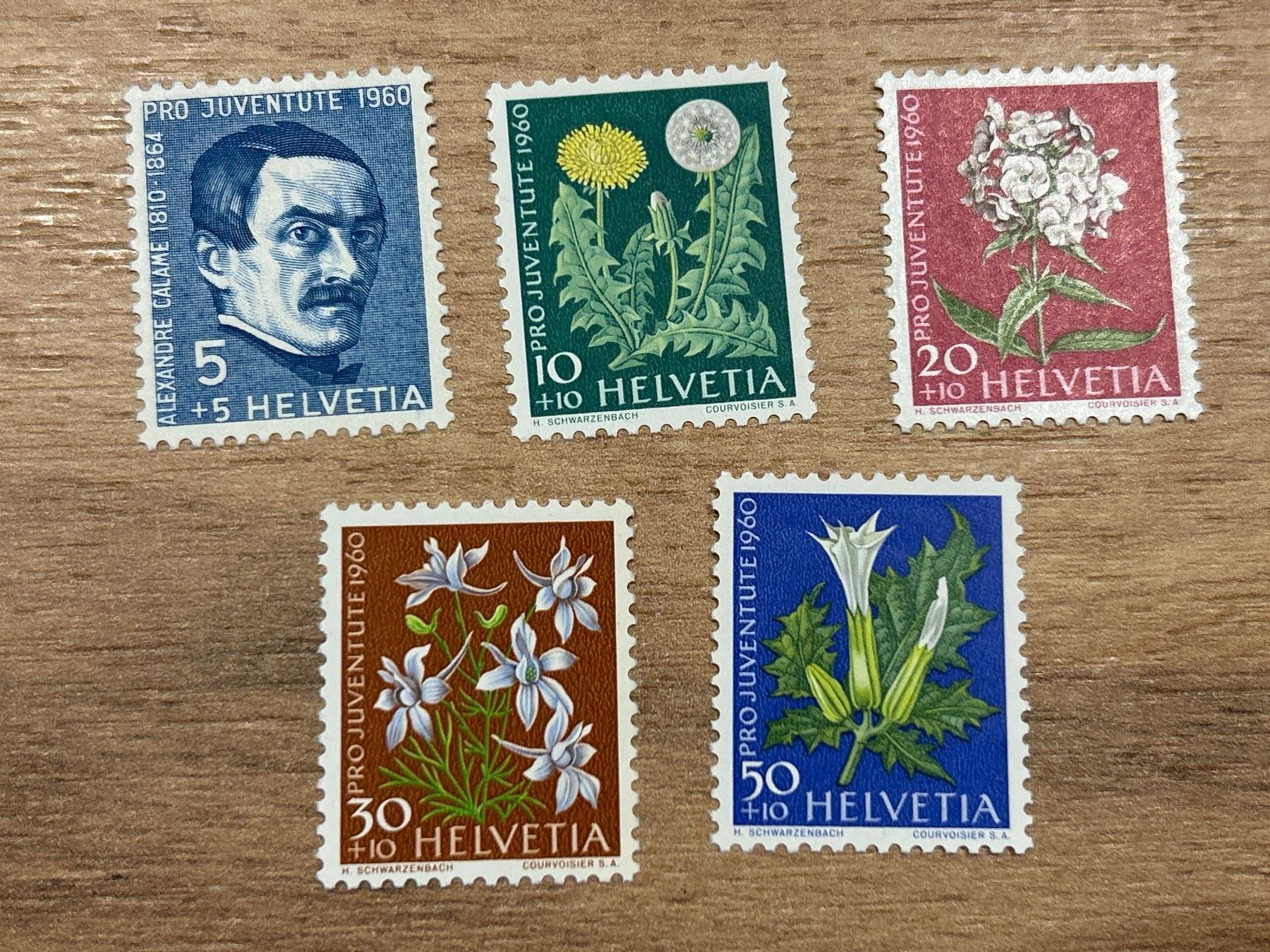 Tutti i francobolli: Briefmarke - Schweiz - Pro Juventute 1960 - postfrisch – Nuovo (secondo la descrizione) da Villnachern venduto da RicardoMary