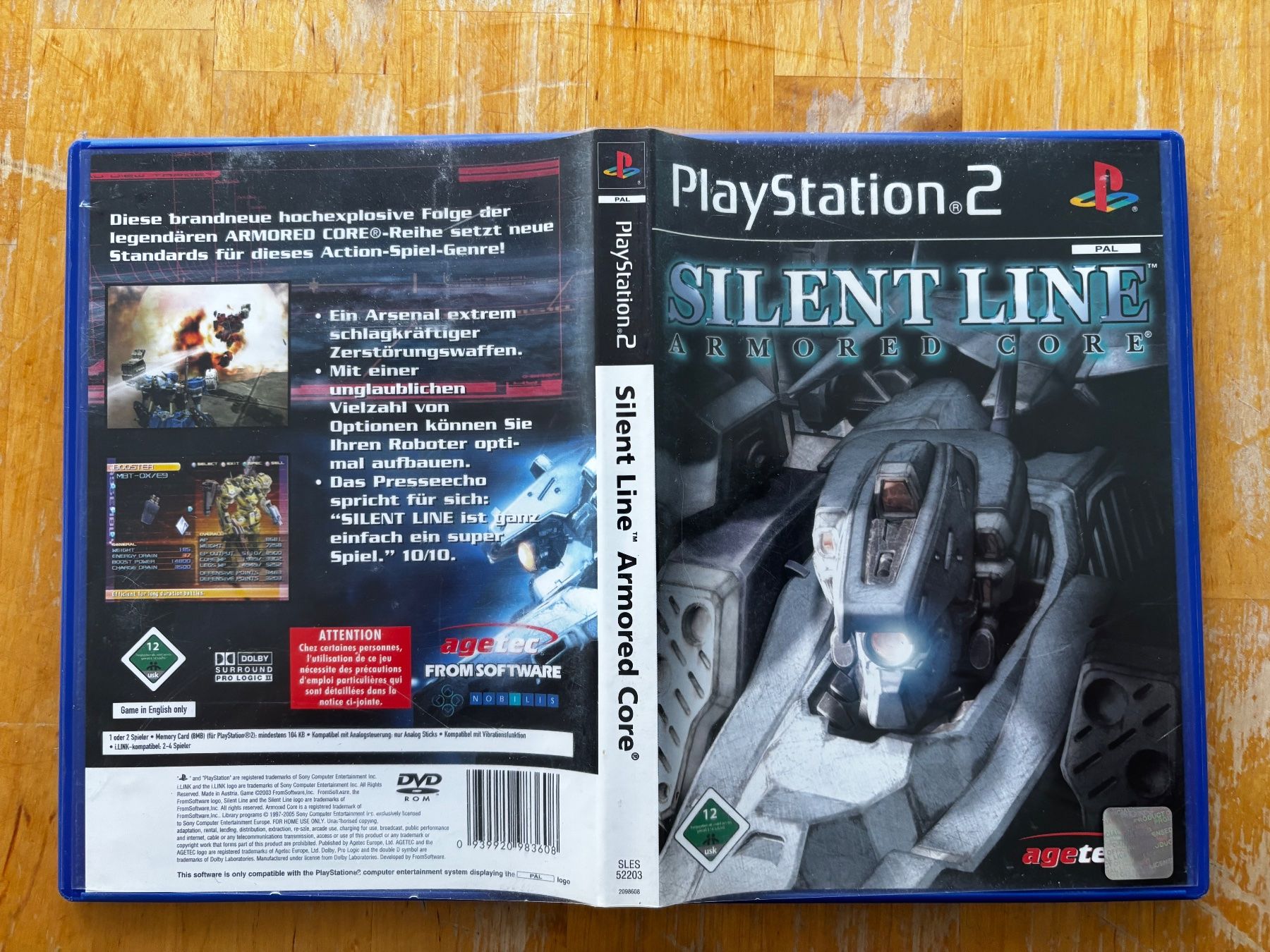 Giochi: Armored Core Silent Line (OVP) – Usato da Frenkendorf venduto da gelbeZinnie