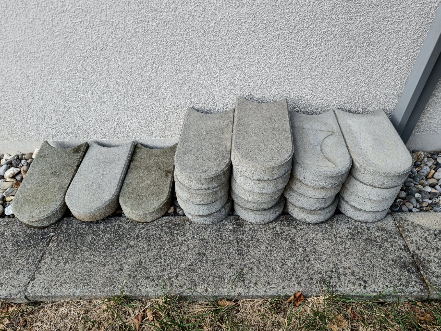 Rivestimenti per pavimenti: Mähkant-Steine Maxi grau – Nuovo (secondo la descrizione) da Güttingen venduto da Bumeranze